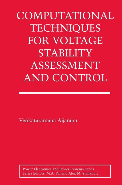Cover image for book Computational Techniques for Voltage Stability Assessment and Control
