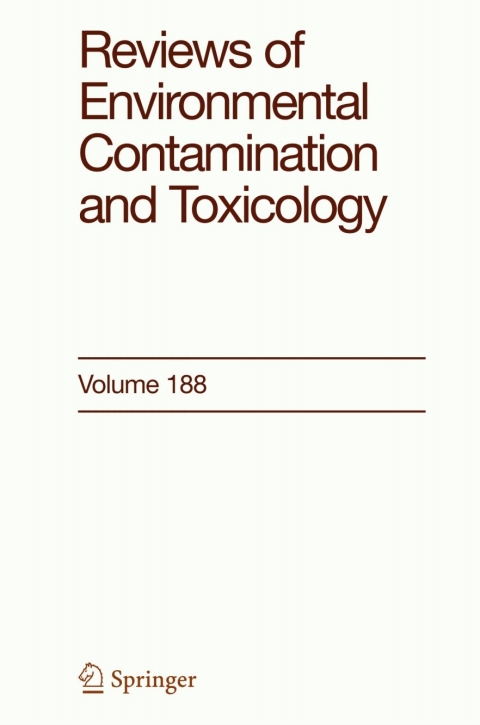 Cover image for book Reviews of Environmental Contamination and Toxicology 188