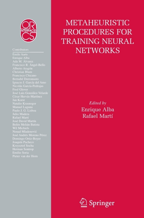 Cover image for book Metaheuristic Procedures for Training Neural Networks