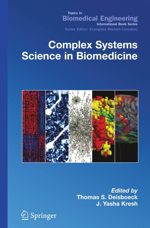 Cover image for book Complex Systems Science in Biomedicine