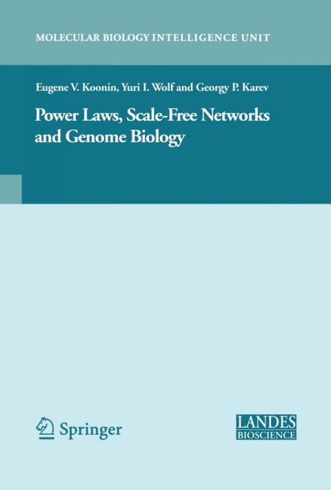 Cover image for book Power Laws, Scale-Free Networks and Genome Biology