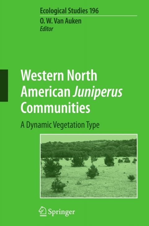 Cover image for book Western North American Juniperus Communities