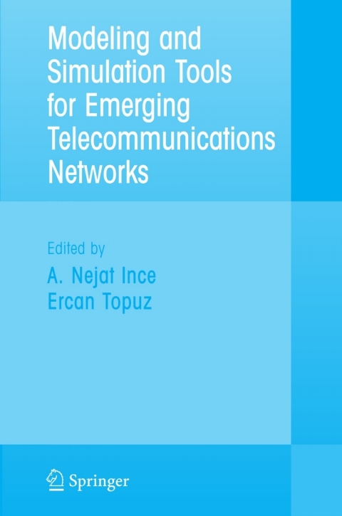 Cover image for book Modeling and Simulation Tools for Emerging Telecommunication Networks