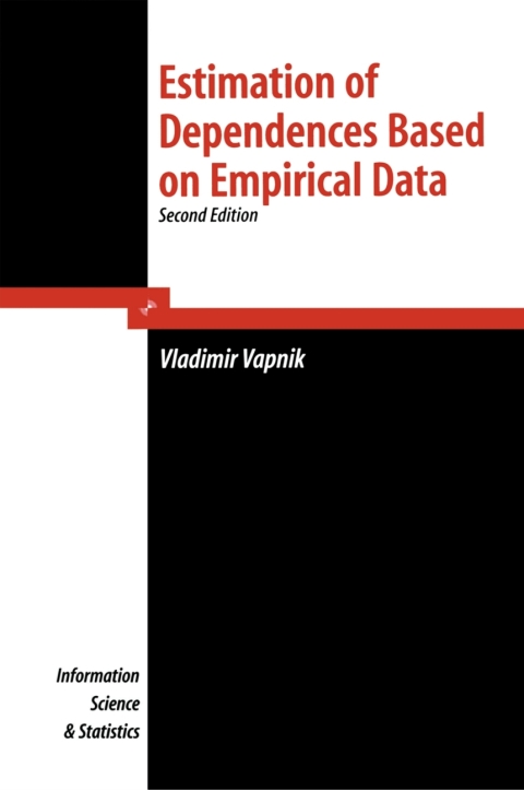 Cover image for book Estimation of Dependences Based on Empirical Data