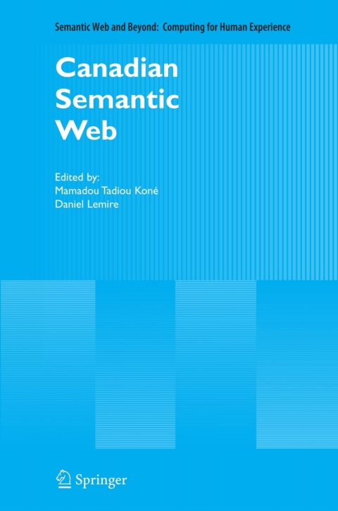 Cover image for book Canadian Semantic Web