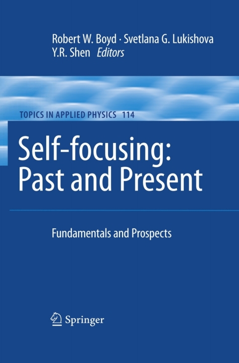 Cover image for book Self-focusing: Past and Present