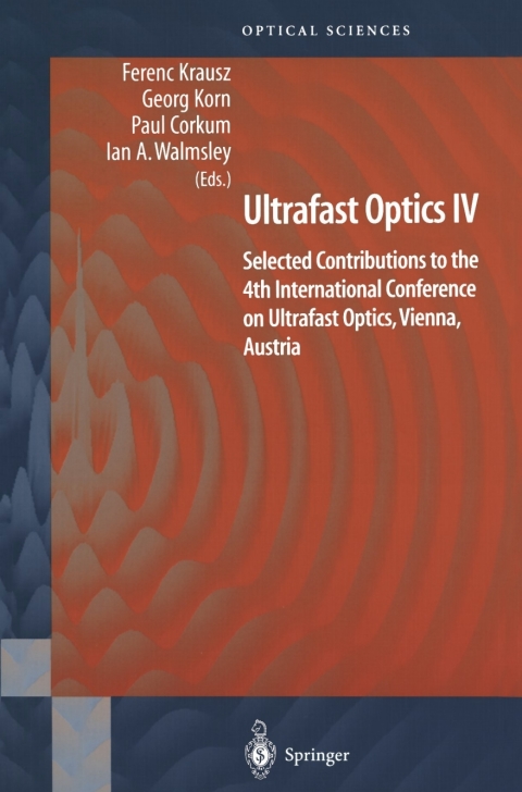 Cover image for book Ultrafast Optics IV