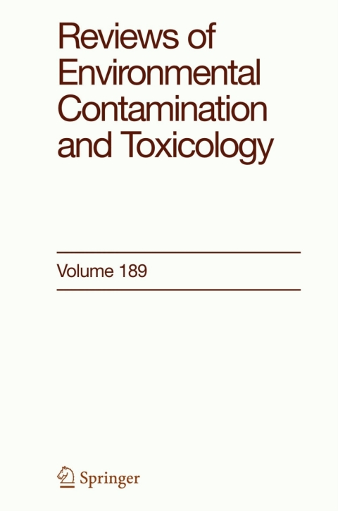 Cover image for book Reviews of Environmental Contamination and Toxicology 189