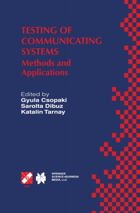 Cover image for book Testing of Communicating Systems