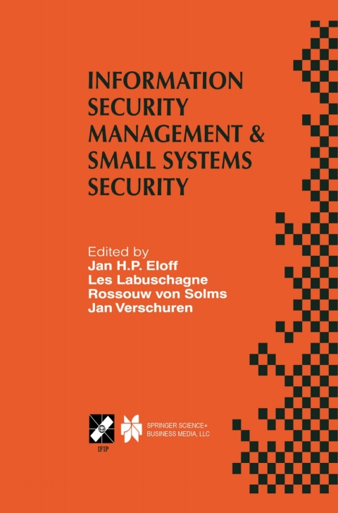 Cover image for book Information Security Management & Small Systems Security