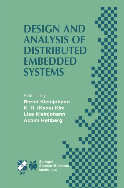 Cover image for book Design and Analysis of Distributed Embedded Systems