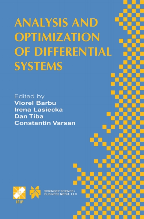 Cover image for book Analysis and Optimization of Differential Systems