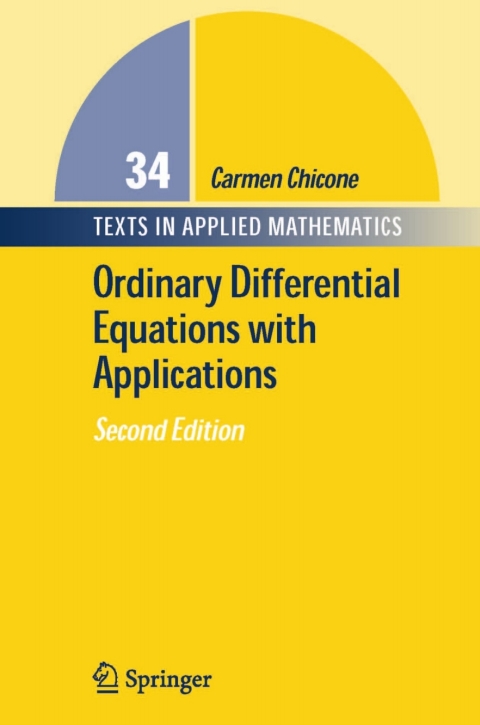Cover image for book Ordinary Differential Equations with Applications