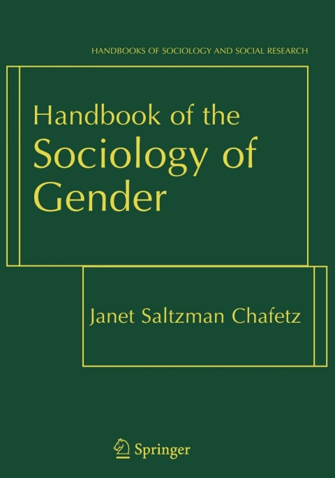 Handbook of the Sociology of Gender 
