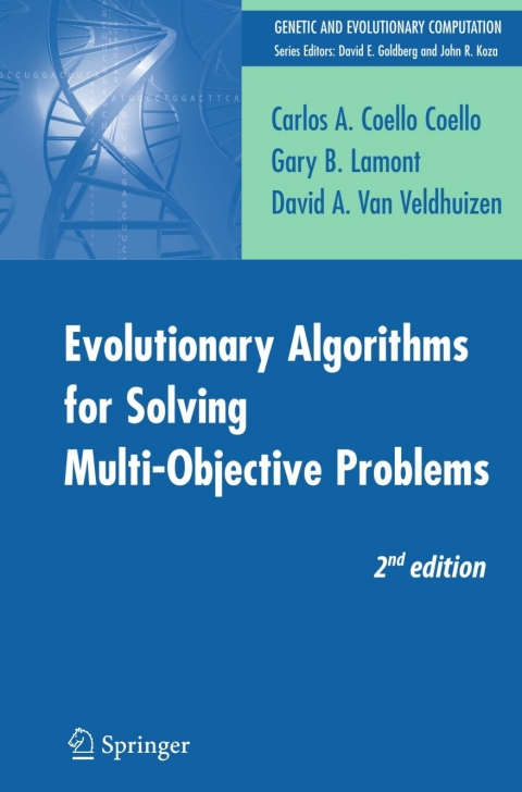 Cover image for book Evolutionary Algorithms for Solving Multi-Objective Problems