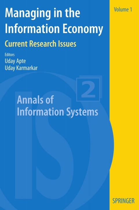 Cover image for book Managing in the Information Economy