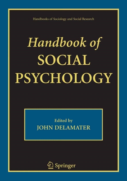 Cover image for book Handbook of Social Psychology