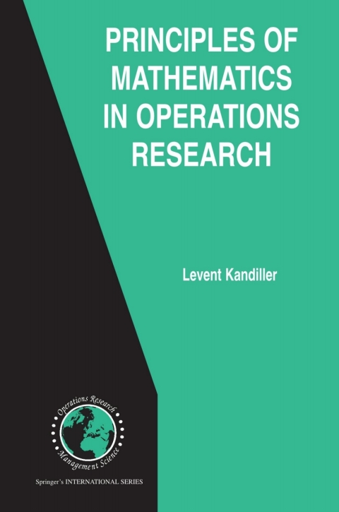 Cover image for book Principles of Mathematics in Operations Research