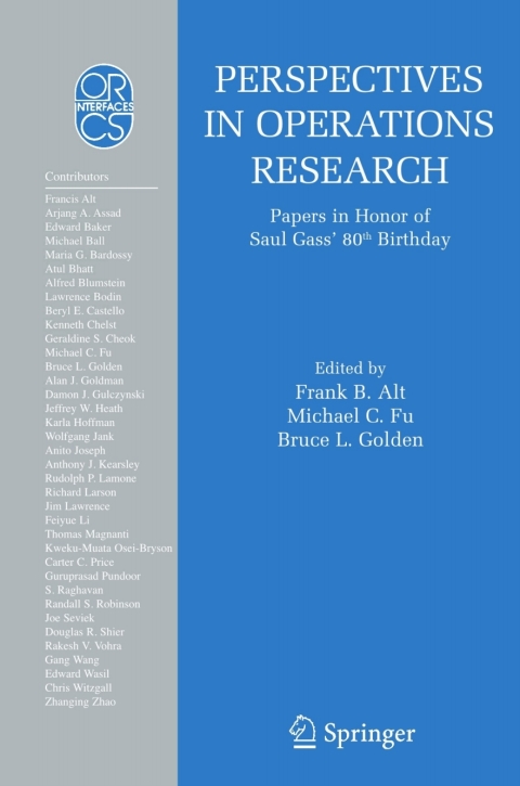 Perspectives in Operations Research 