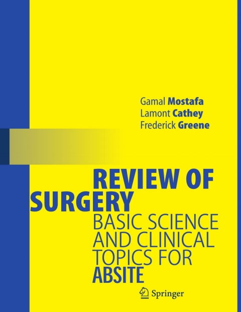 Cover image for book Review of Surgery