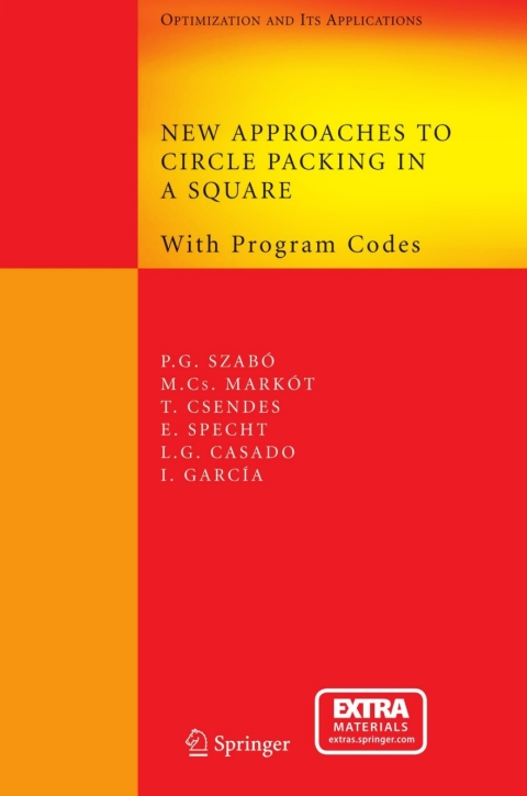 Cover image for book New Approaches to Circle Packing in a Square