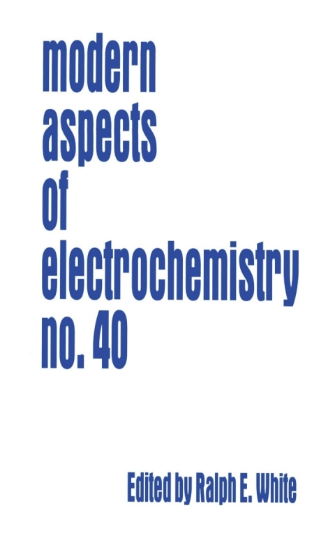Cover image for book Modern Aspects of Electrochemistry 40