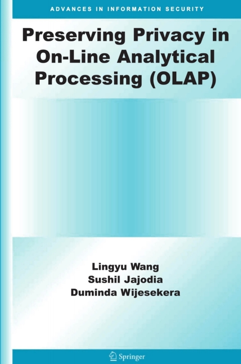Cover image for book Preserving Privacy in On-Line Analytical Processing (OLAP)