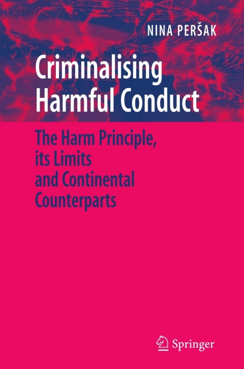 Cover image for book Criminalising Harmful Conduct