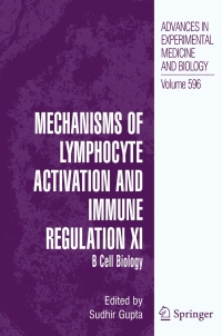 Mechanisms of Lymphocyte Activation and Immune Regulation XI 1st ...