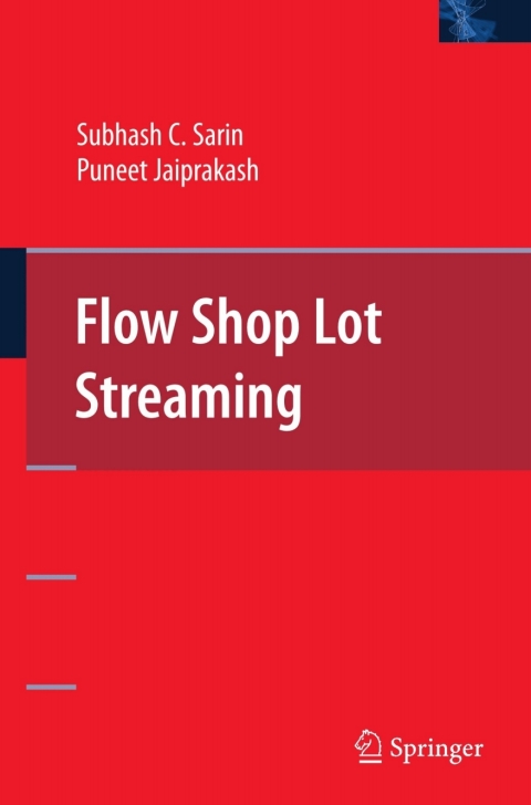Cover image for book Flow Shop Lot Streaming