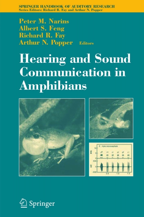Cover image for book Hearing and Sound Communication in Amphibians