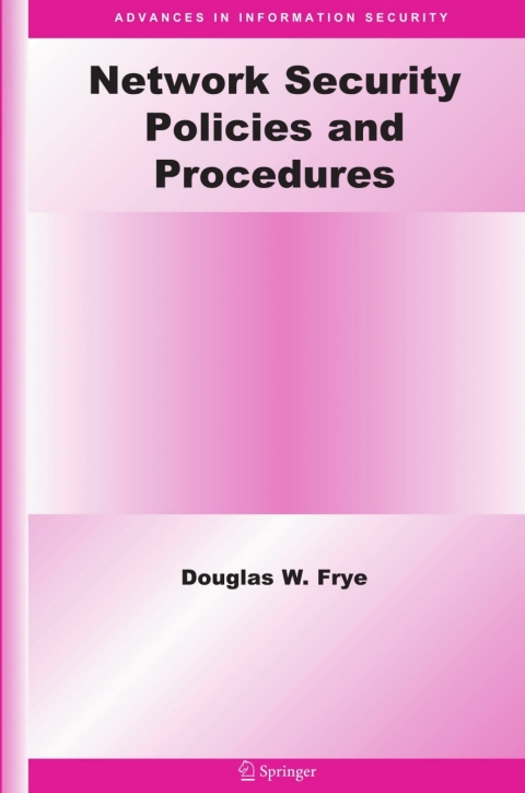 Cover image for book Network Security Policies and Procedures