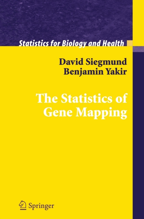 Cover image for book The Statistics of Gene Mapping