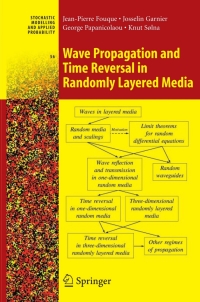 Cover image: Wave Propagation and Time Reversal in Randomly Layered Media 9780387308906