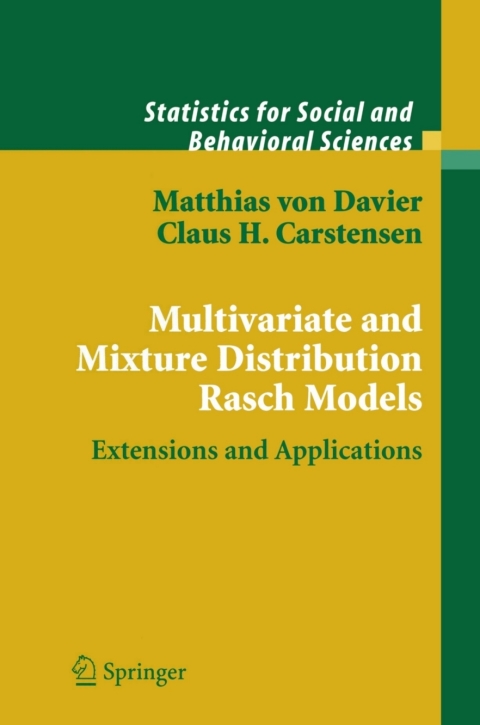 Cover image for book Multivariate and Mixture Distribution Rasch Models