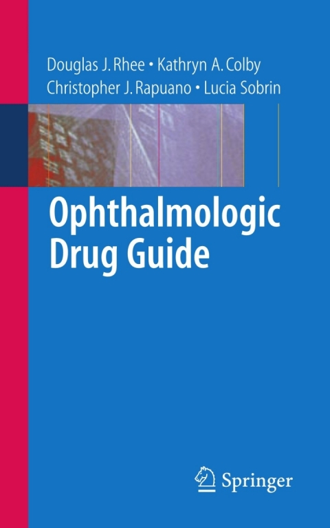 Cover image for book Ophthalmologic Drug Guide