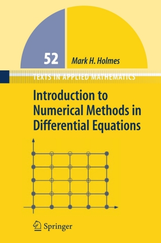Introduction to Numerical Methods in Differential Equations
