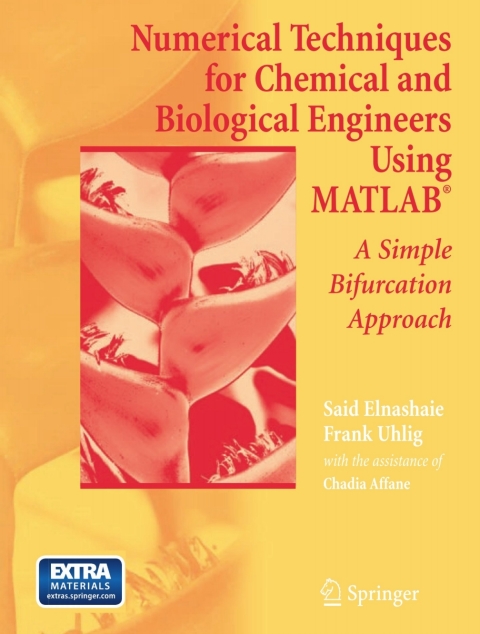 Cover image for book Numerical Techniques for Chemical and Biological Engineers Using MATLAB®