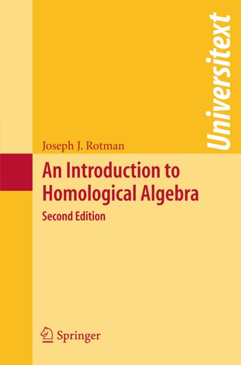 Cover image for book An Introduction to Homological Algebra