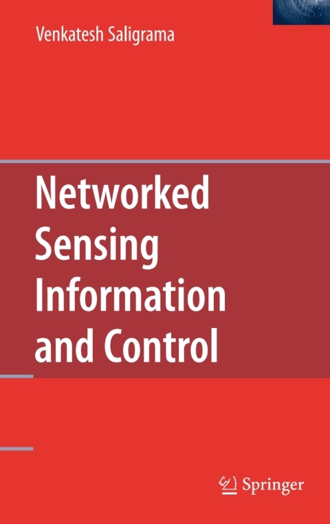 Cover image for book Networked Sensing Information and Control