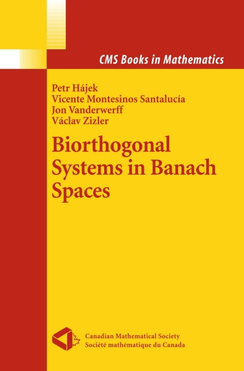 Cover image for book Biorthogonal Systems in Banach Spaces