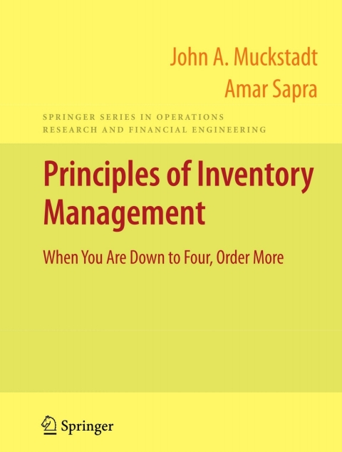 Cover image for book Principles of Inventory Management