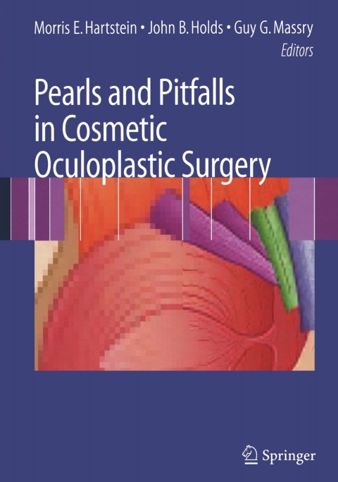 Cover image for book Pearls and Pitfalls in Cosmetic Oculoplastic Surgery