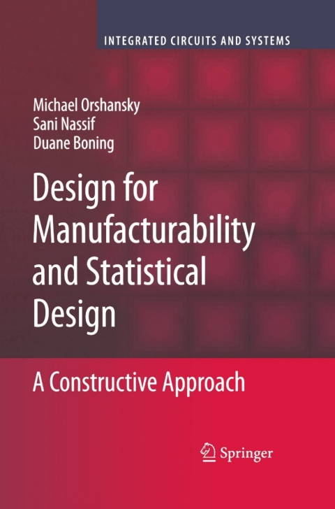 Cover image for book Design for Manufacturability and Statistical Design