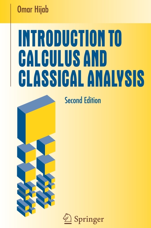 Cover image for book Introduction to Calculus and Classical Analysis
