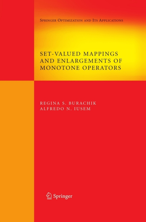 Cover image for book Set-Valued Mappings and Enlargements of Monotone Operators