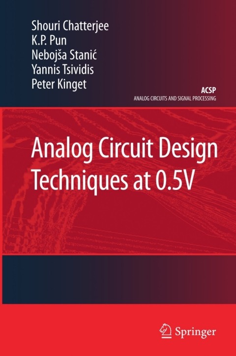 Cover image for book Analog Circuit Design Techniques at 0.5V
