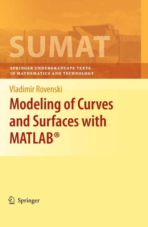 Cover image for book Modeling of Curves and Surfaces with MATLAB®