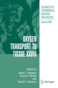 Cover image: Oxygen Transport to Tissue XXVIII 1st edition 9780387717630
