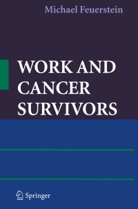 Cover image: Work and Cancer Survivors 9780387720401